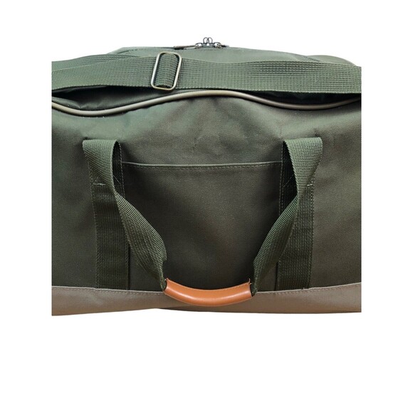 Hartmann Studio Lightweight Travel Bag Carry On H 21” Weekender Green Briefcase - Picture 2 of 11